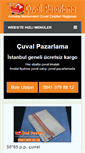 Mobile Screenshot of cuvalpazarlama.com